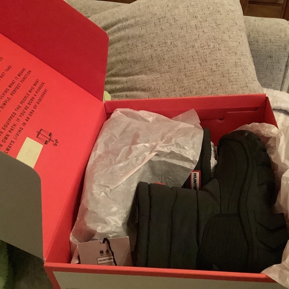 Hunter winter boots - Picture 1 of 5